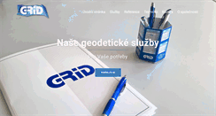 Desktop Screenshot of grid.cz